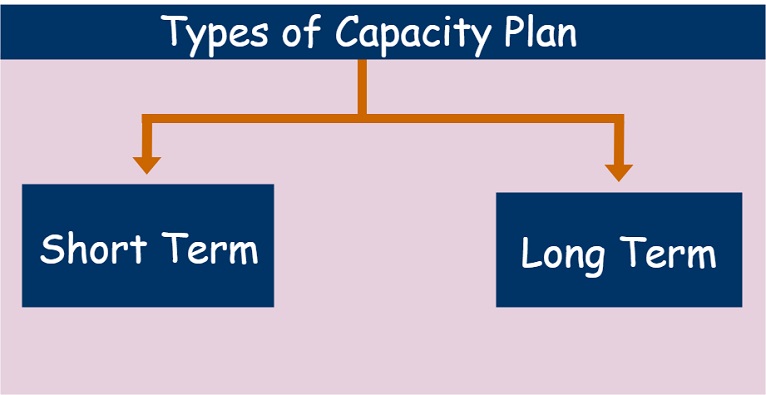 Types of capacity plan