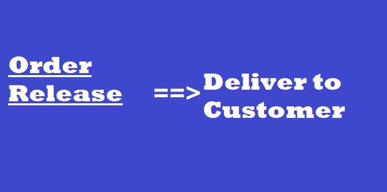 order release