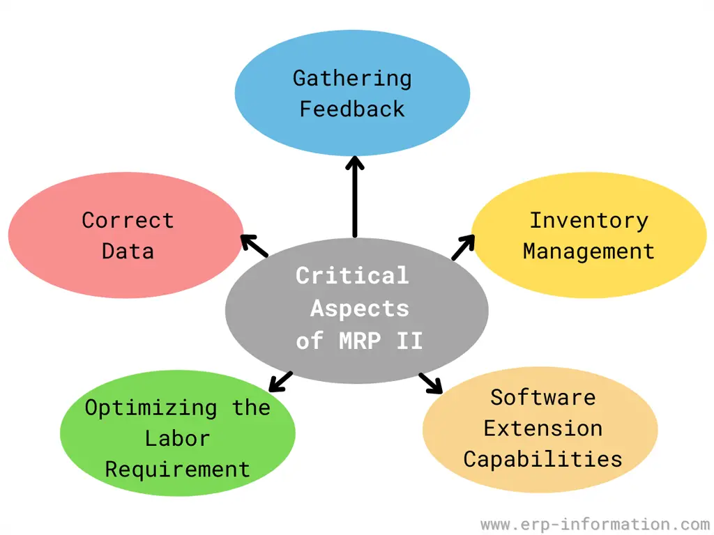 Critical Aspects of MRP II