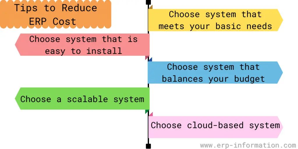 Tips to Reduce ERP cost