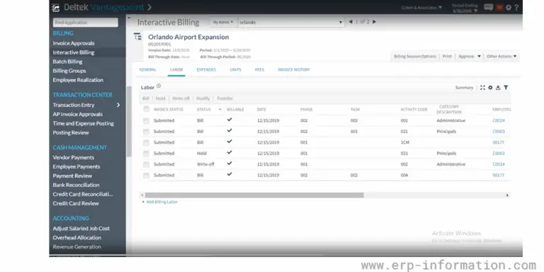 Deltek Vantagepoint Detailed Review (Pricing and Features)