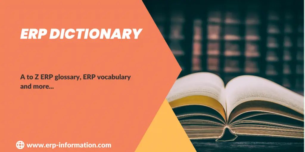 ERP Terminology Dictionary