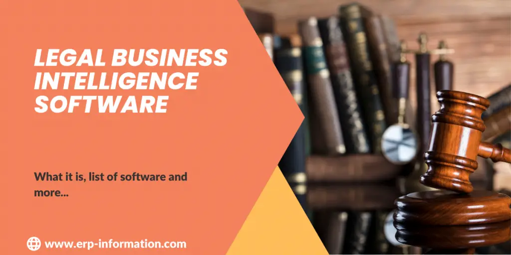 Legal Business Intelligence Software
