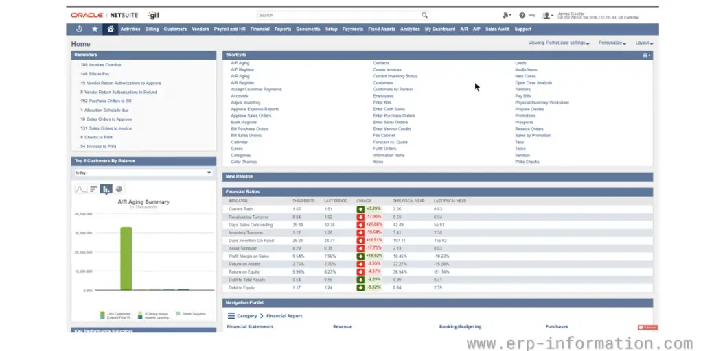 NetSuite Financial Management