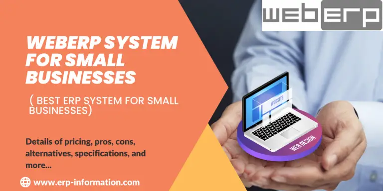 WebERP Review Pricing, Features, Pros & Cons