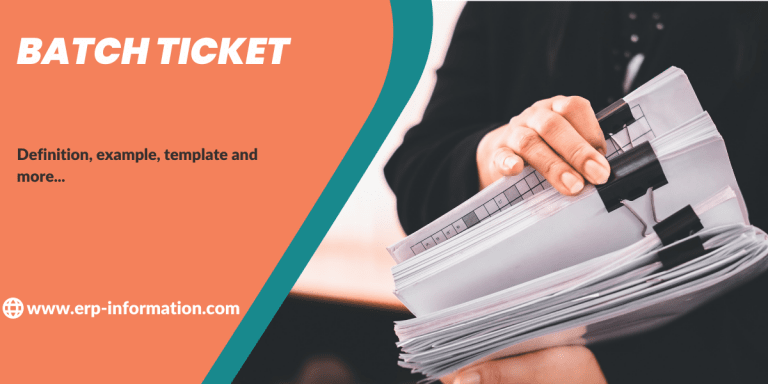 What is a Batch Ticket? - Definition and Examples