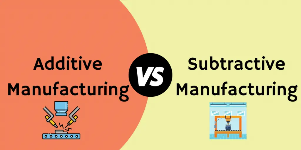 Comparing Additive and Subtractive Manufacturing