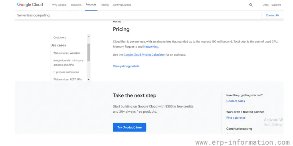 Google Cloud Pricing