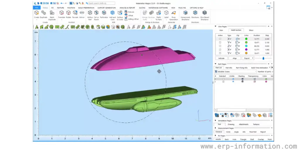 Tools of Materialise Magics