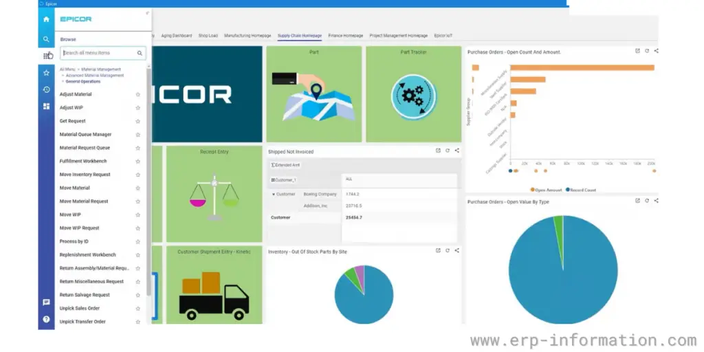 Overview of Epicor inventory management