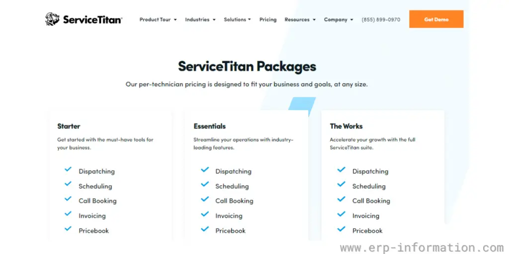 Pricing of ServiceTitan 