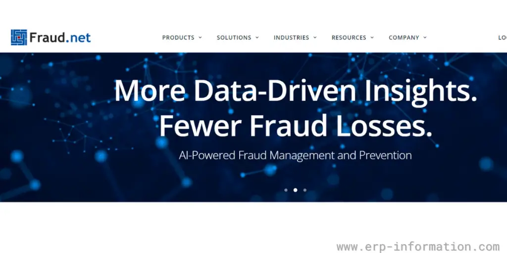 Webpage of Fraud.net