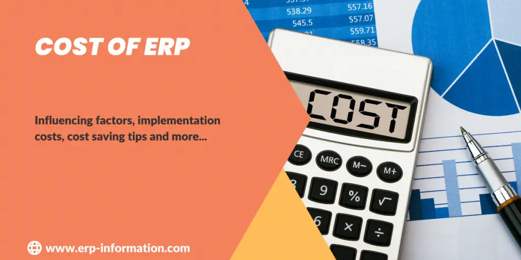 Cost of ERP