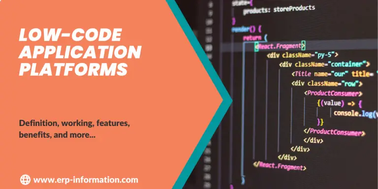 Low-Code Application Platforms (Features, Benefits, Limits, Vendors)