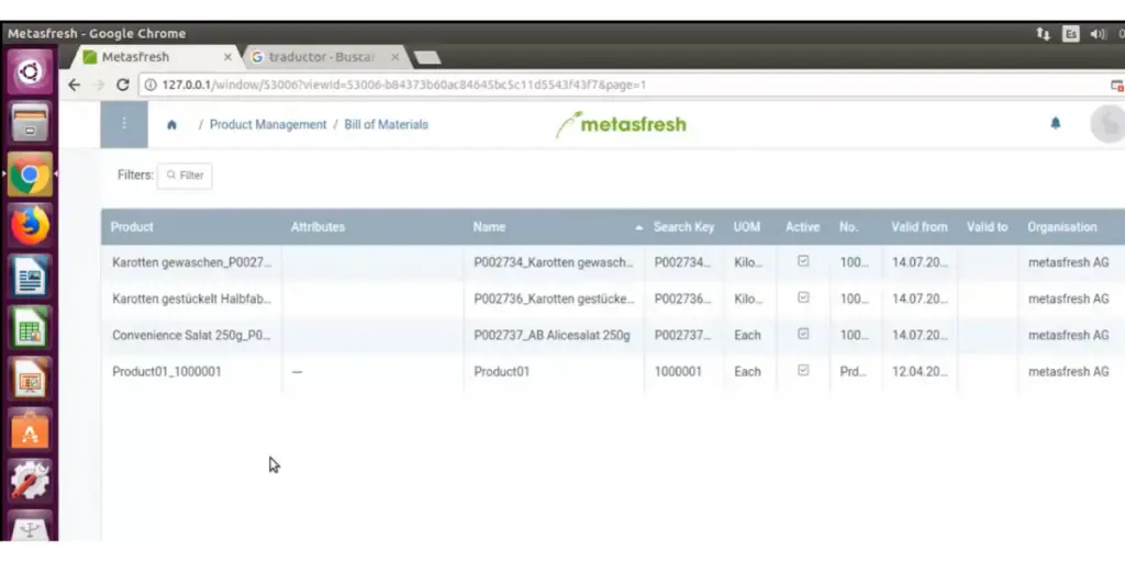 Metasfresh Product Management