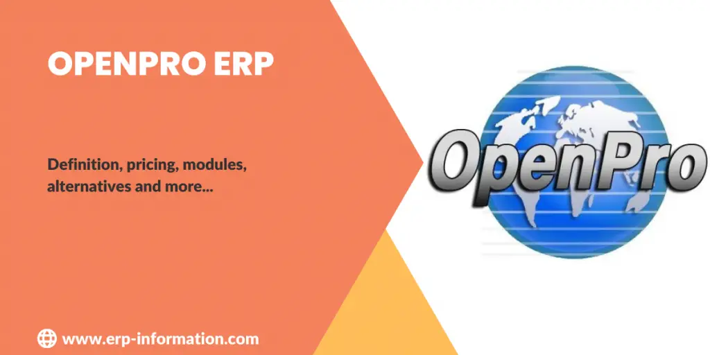 OpenPro ERP