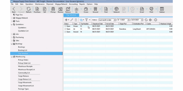 Magaya Software Review: 3PL and Freight Forwarding Platform