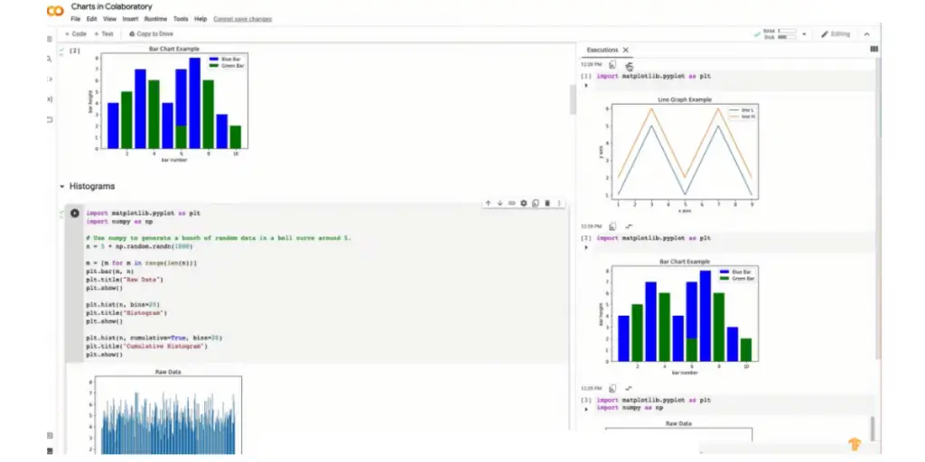 Colab Tool of Tensorflow