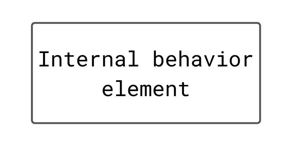 Internal Behavior Element