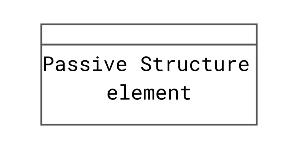 Passive Structure Element