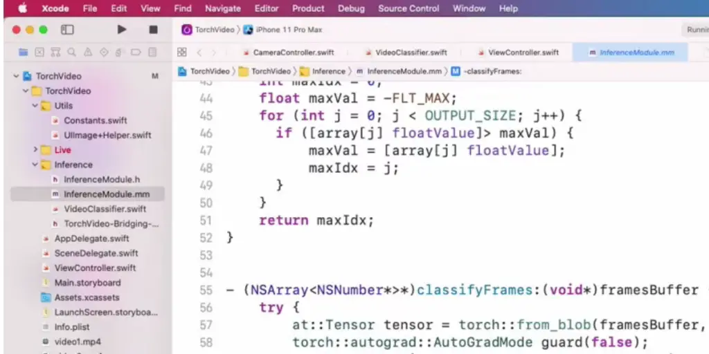 Inference Module page PyTorch