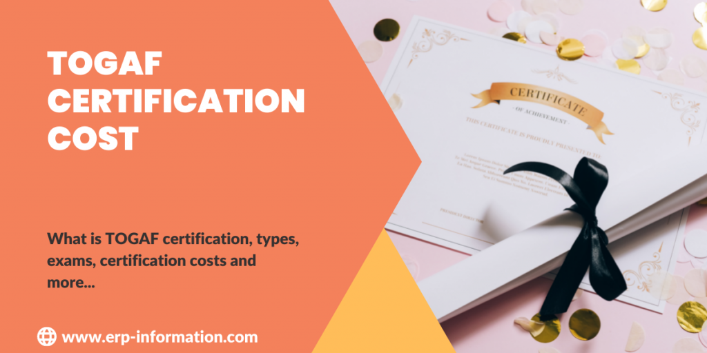 TOGAF Certification Cost