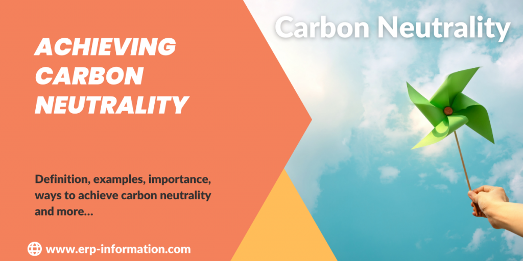 achieving carbon neutrality in technology companies