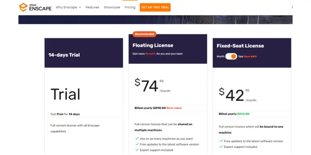 Enscape Pricing