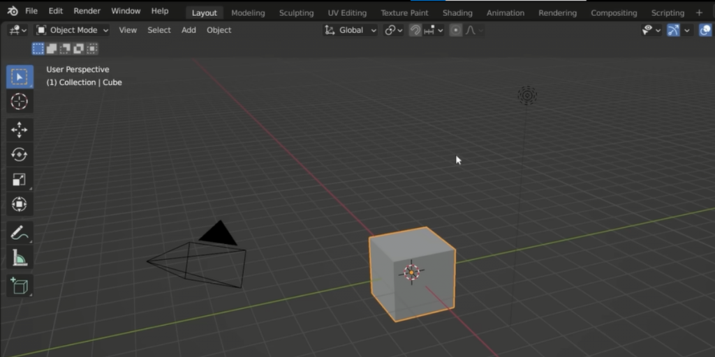 Overview demo page of Blender