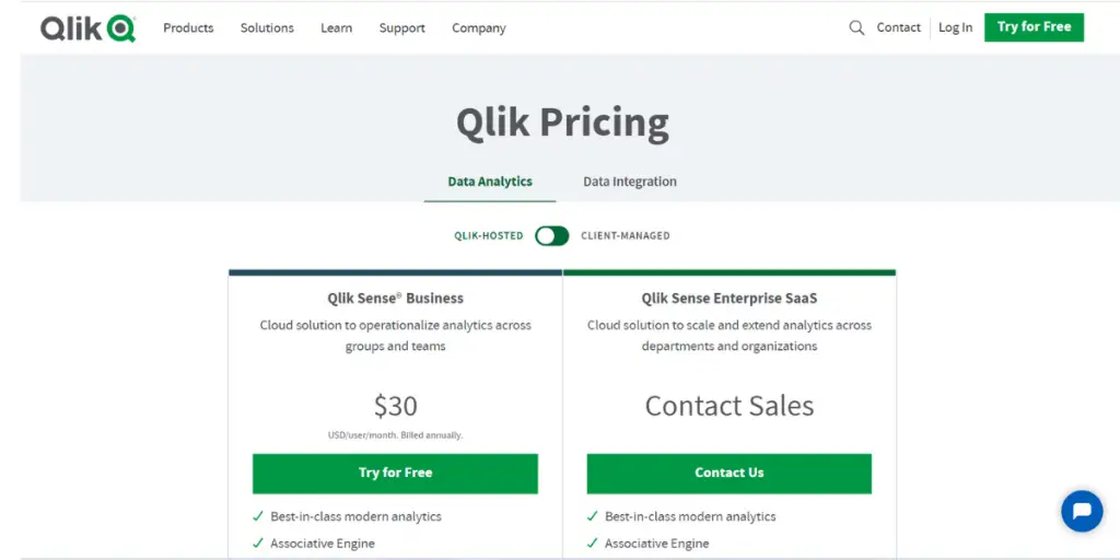 Qlik Pricing