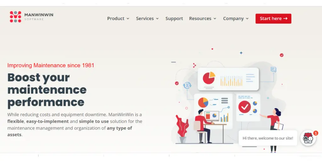 Webpage of ManWinWin