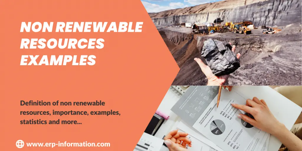 Non renewable Resources Examples