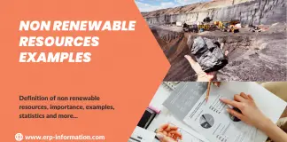 Non renewable Resources Examples