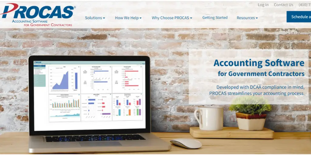 Webpage of Procas