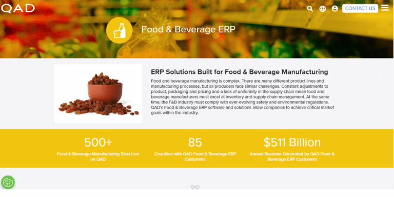 10 Best Food and Beverage ERP Software (Systems for F&B Industry)