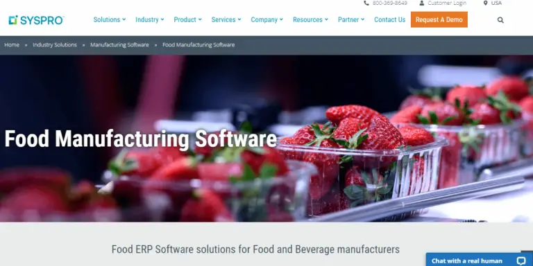 10 Best Food and Beverage ERP Software (Systems for F&B Industry)