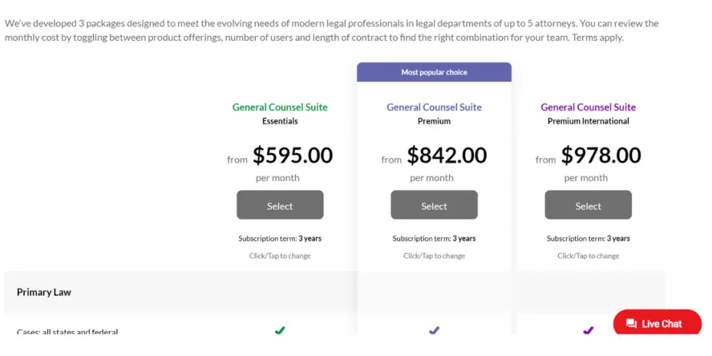 Corporate Pricing of Lexis