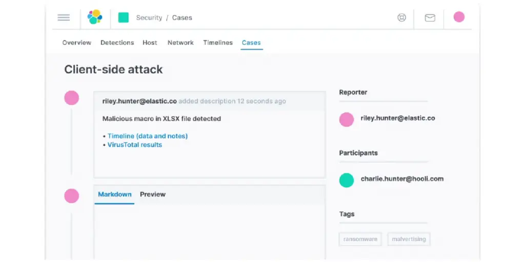 Client-side Attack Cases of ElasticSearch