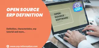 open source erp definition