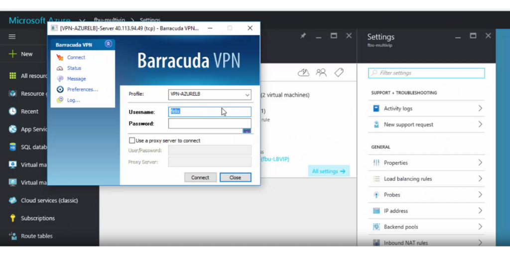 Barracuda VPN