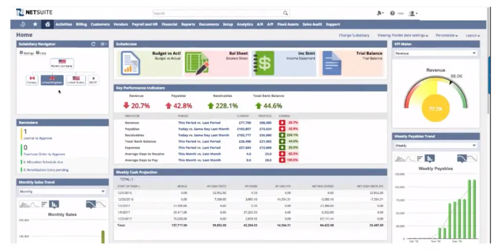 NetSuite Global Business Management