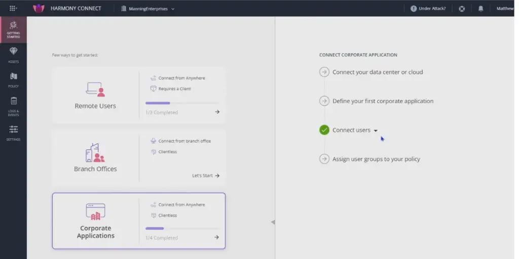 Overview of Harmony Connect