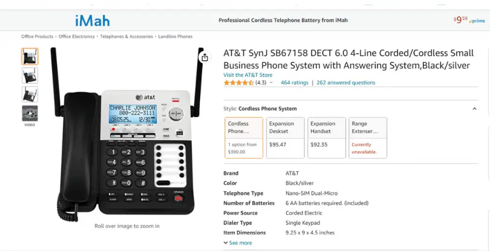 Pricing of  AT&T SYNJ SB 67158