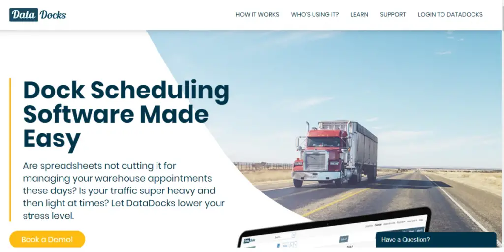 Webpage of DataDocs