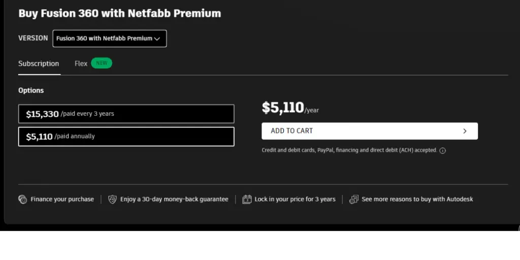 Pricing of Autodesk Netfabb