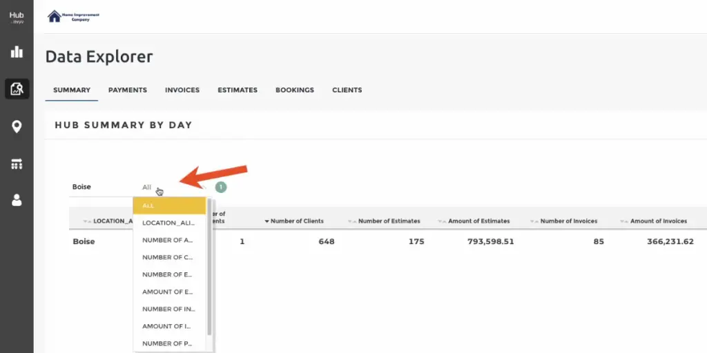 Data Explorer Summary of Thryb