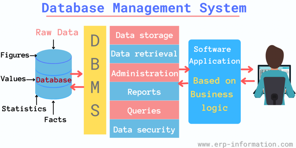 Illustration of Database Management System