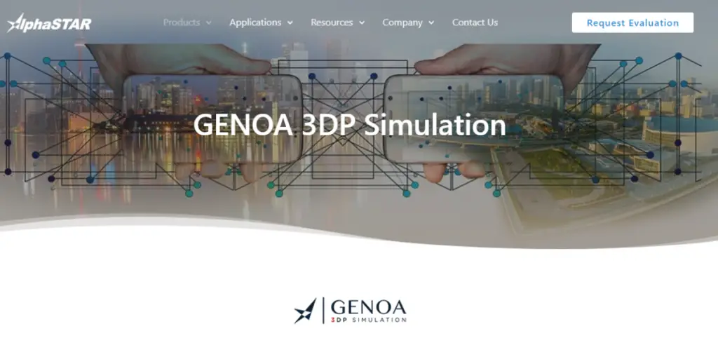 Webpage of Genoa