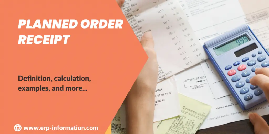 Planned Order Receipt