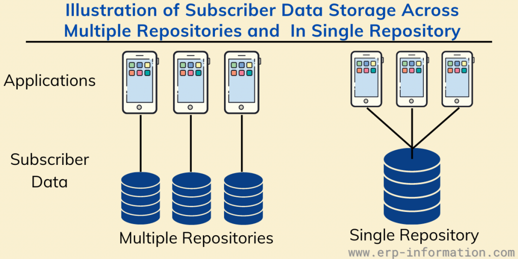 Data Storage in Subscriber Data Management